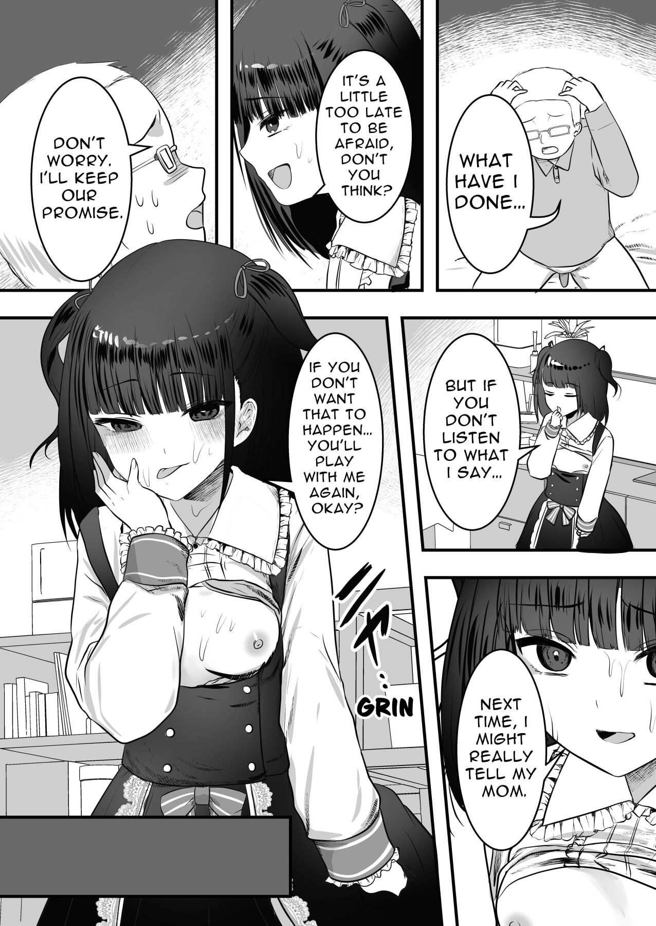 Hentai Manga Comic-A Female Brat Has Moved Into The House Next Door!-Read-13